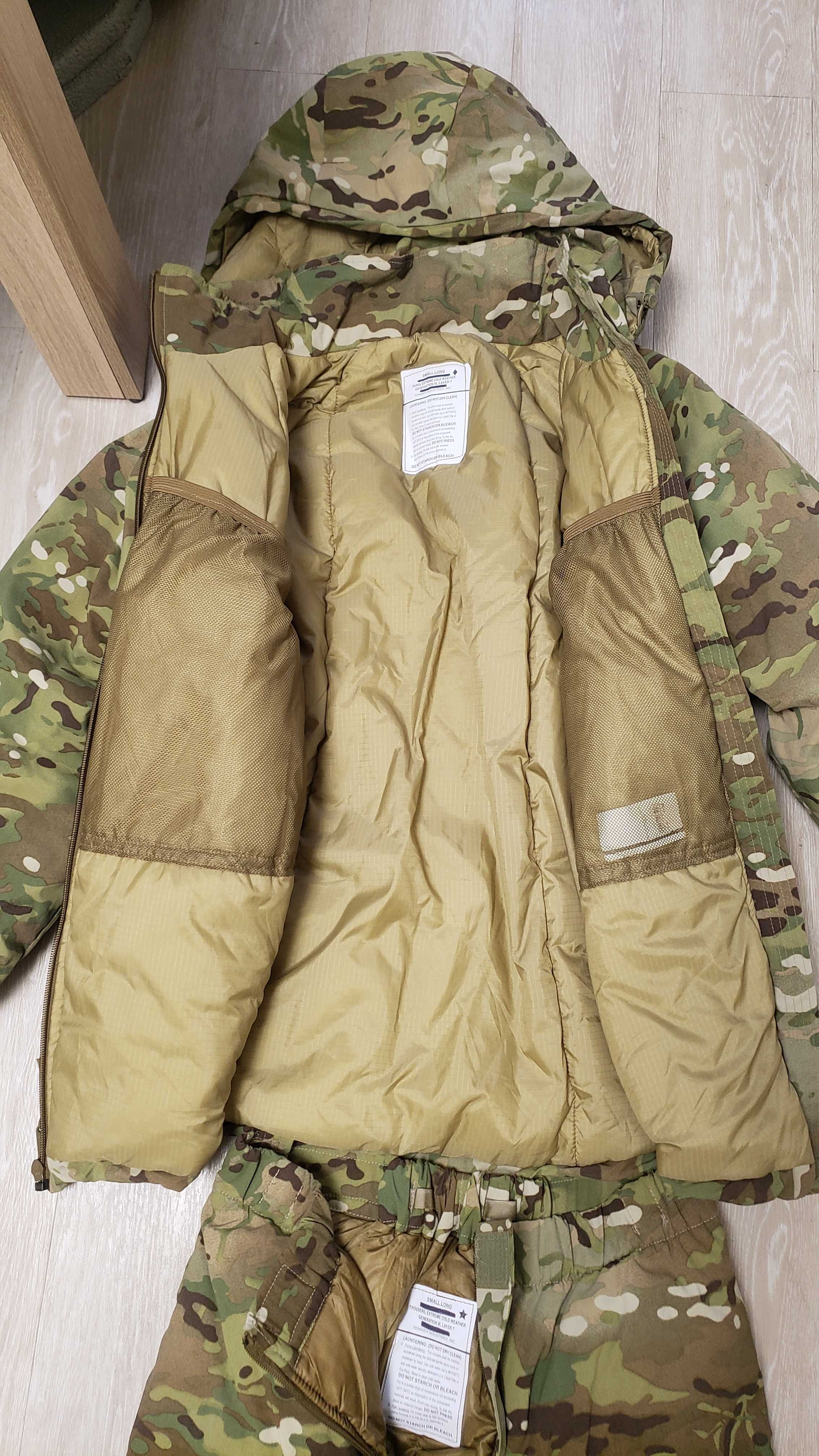 Военный зимний комплект США ECWCS Level 7 Gen III U.S. Army, S-M