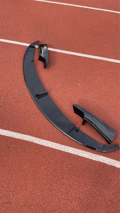 Сплиттер губа бампера М BMW 3 F30 БМВ Ф30 сплітер диффузор спойлер