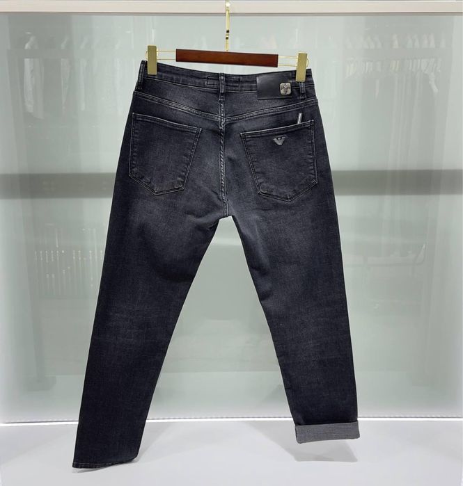 Джинси Emporio Armani сірі чоловічі, джинси еспоріо армані чоловічі