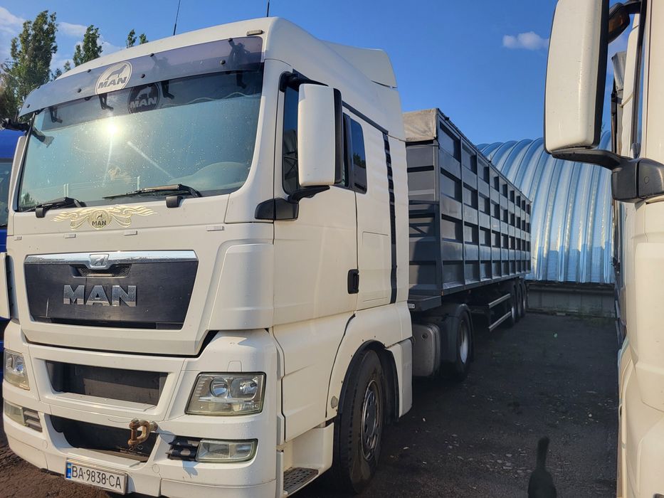 MAN TGX evro 5 самосвал