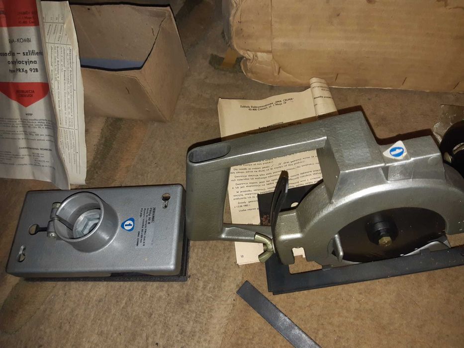 Celma PRCr 10/6 II B , nasadka oscylacyjna , pilarka tarczowa