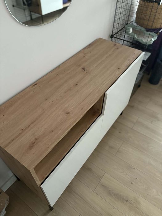 Komoda. Szuflada i polki, dab artisan