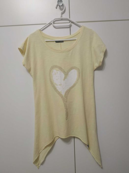 Bluzka koszulka FASHION HOUSE roz M - "A" - serce wymiata :)