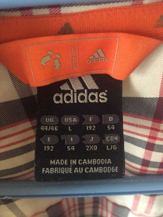 Продам рубашку с коротким рукавом Adidas