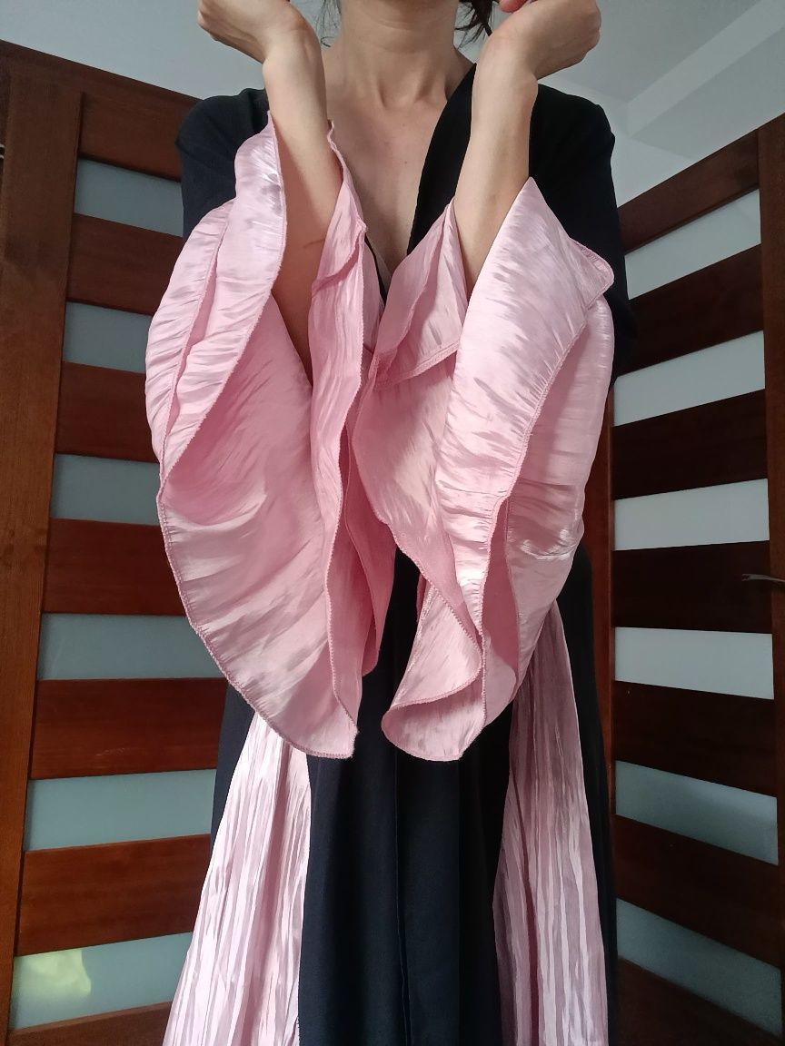 Kimono narzutka sukienka długa styl dubajski