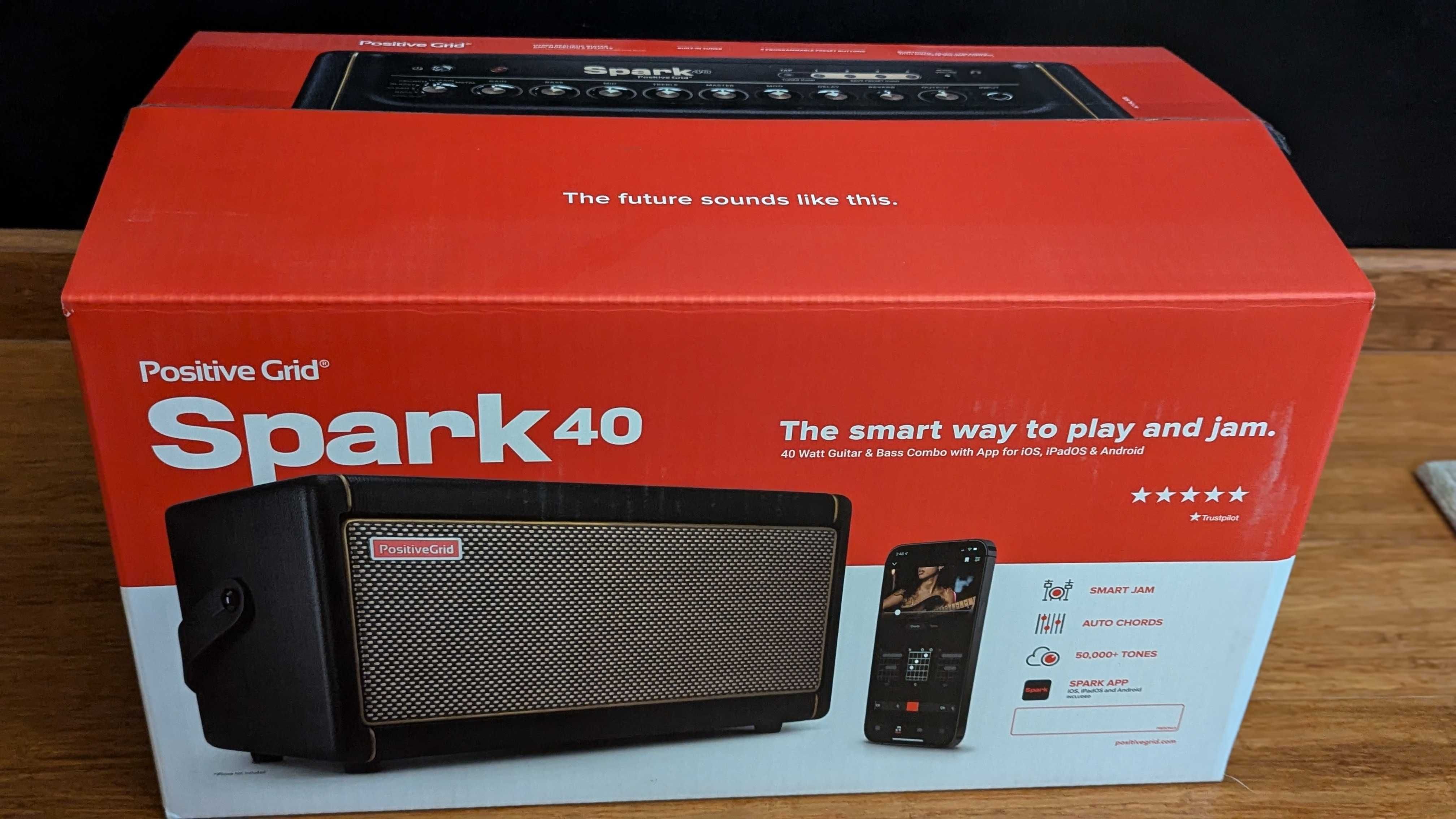 Positive Grid Spark 40 + Torba + ULooper