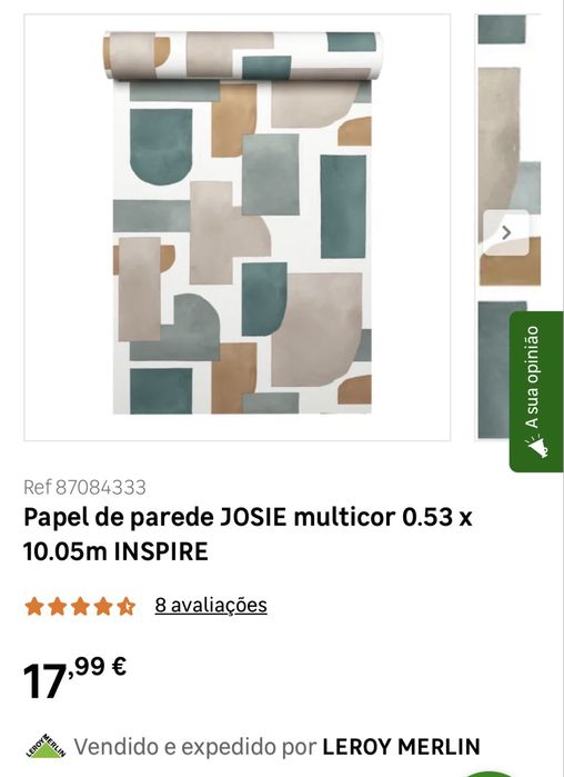 Papel de Parede Josie - Leroy