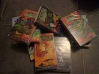 Cassetes VHS Infantis e Filmes