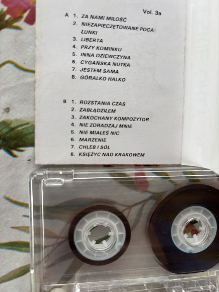 Szarotka pod Jaskółką Marek Strzeszkowski 3 biały miś kaseta audio