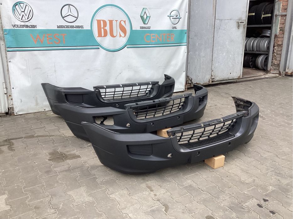Бампер Передній Volkswagen Crafter Бампер під туманкі