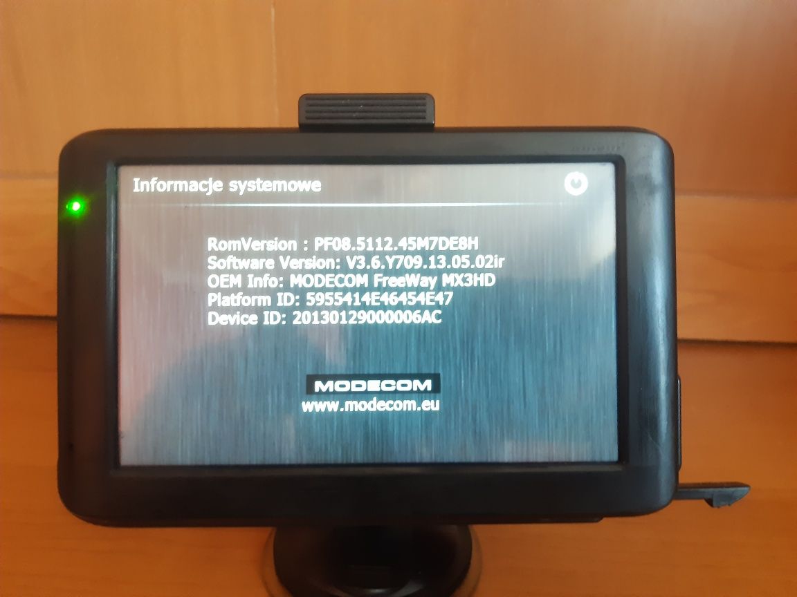 Nawigacja Modecom MX3