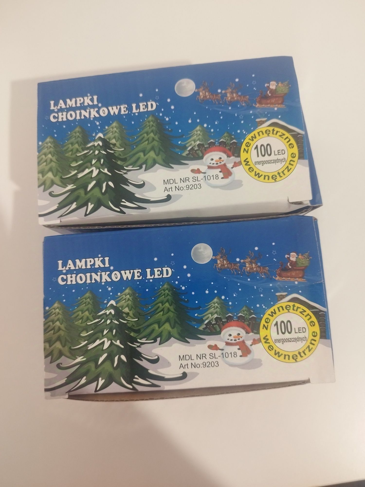 Lampki choinkowe LED