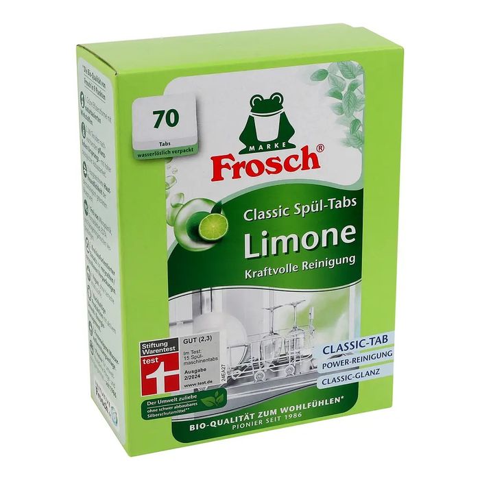 Frosch 70шт таблетки для посудомийки фрош