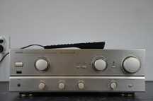 FLAGOWY WZMACNIACZ DENON PMA-980 stereo okazja Pilot okazja srebrny