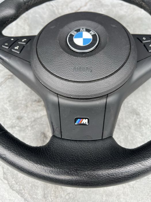 М Руль БМВ Е60 Е61 Дорестайлінг Під Кнопку Старт/Стоп М Кермо BMW
