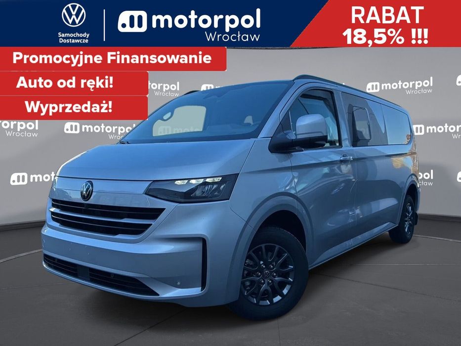 Volkswagen Transporter Kombi 9 osob. L2/AUTOMAT, 2.0 TDI 170 KM r. o.: 3500 mm