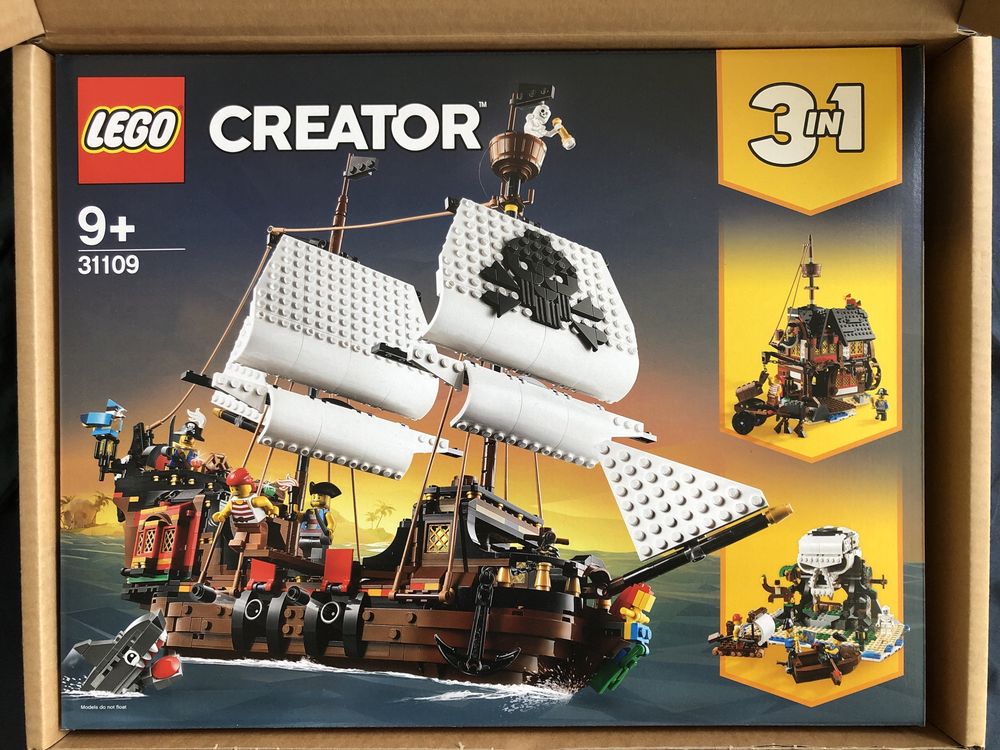 LEGO 31109 Creator 3w1 - Statek piracki