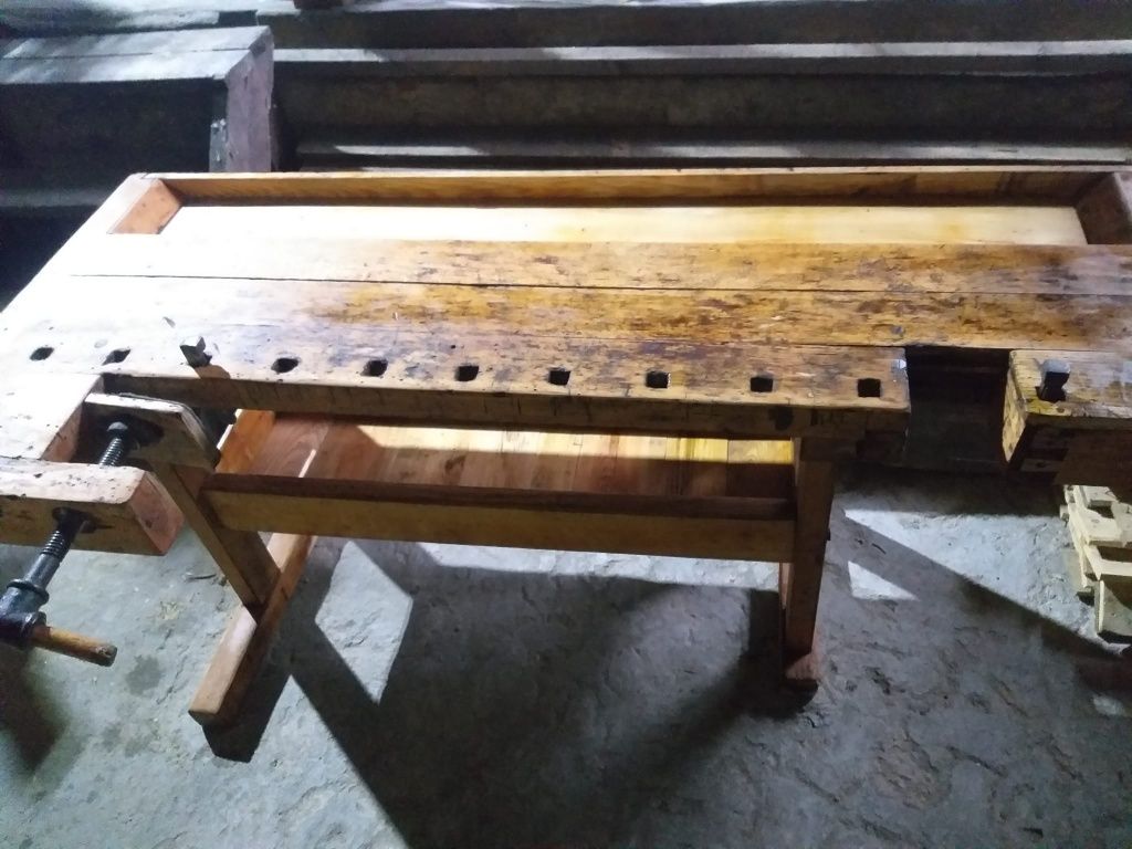 Stary zabytkowy  stół do loftu