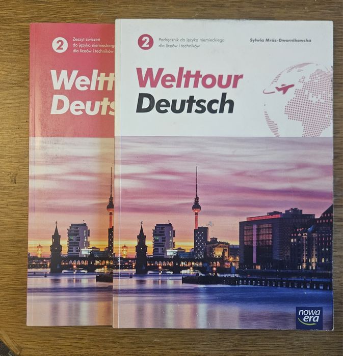 Welttour Deutch 2 - podręcznik i ćwiczenia do jęz. niemieckiego