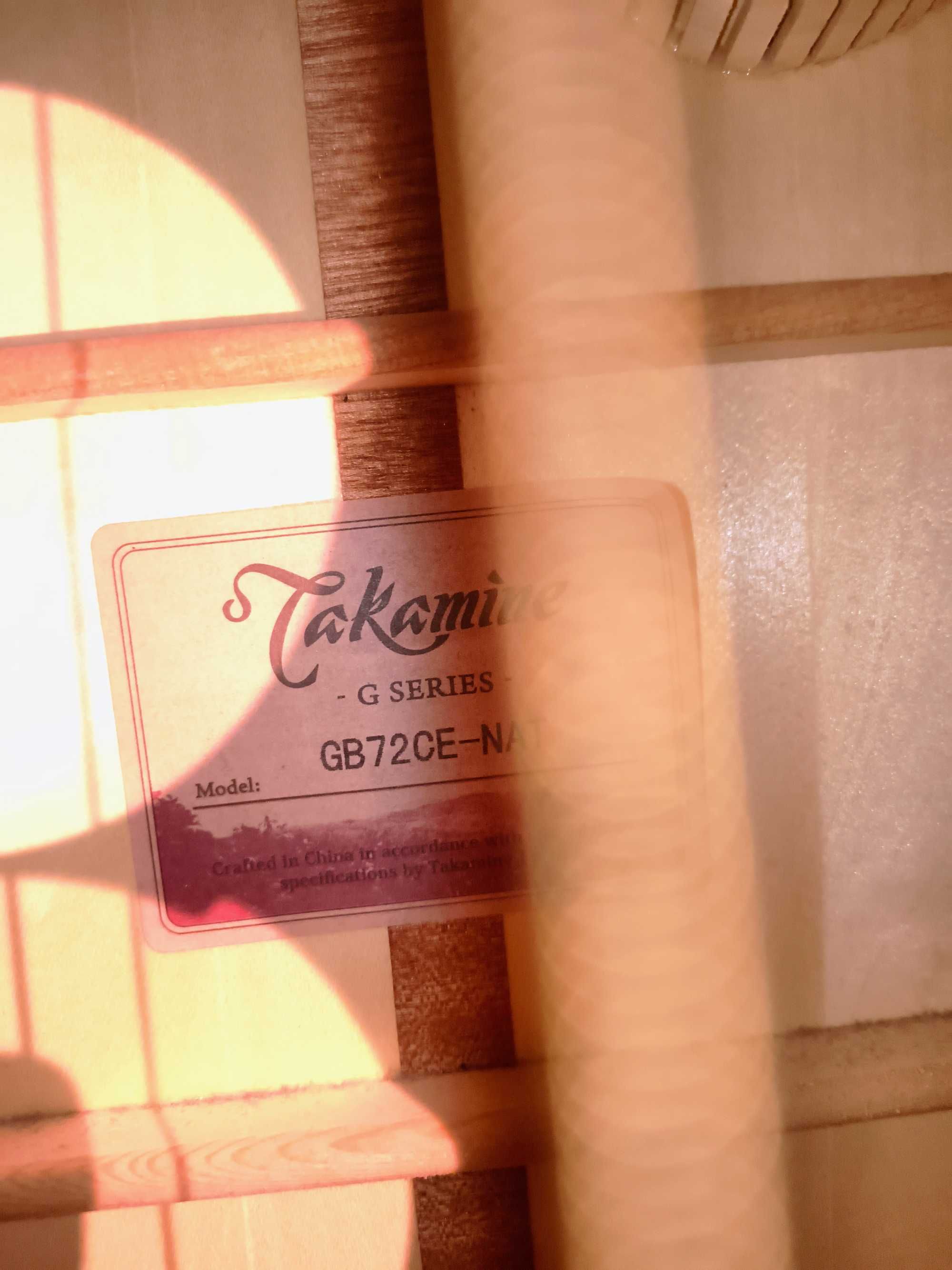 Bas elektroakustyczny Takamine GB72CE-NAT