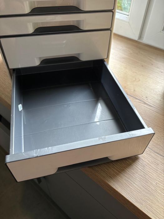 Leitz organizer, kontenerek, pojemnik na dokumenty