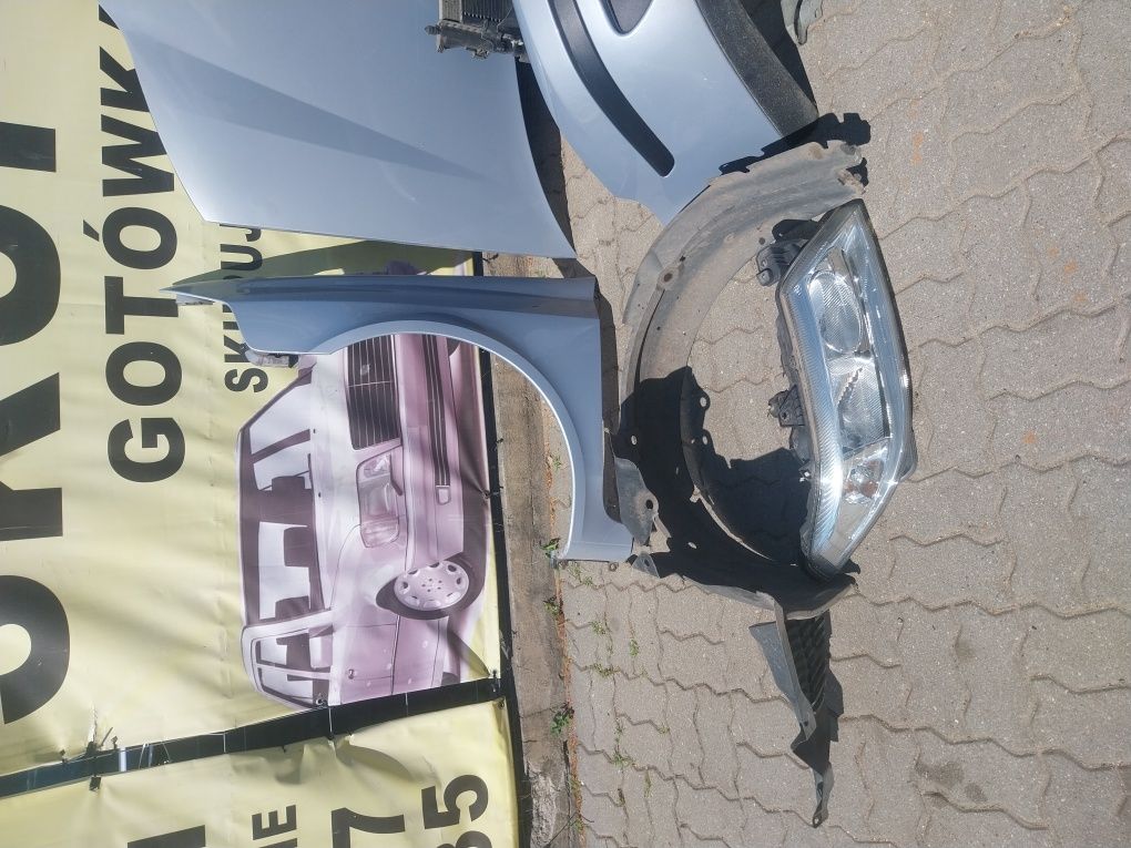 Renault Laguna II TEB65 maska zderzak błotnik lampa pas chłodnice 1.6