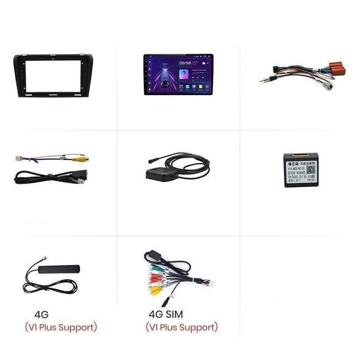 Radio nawigacja Mazda 3 bk 2004 - 2013 Android