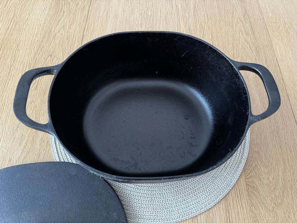 Panela ferro fundido indução e forno 5L