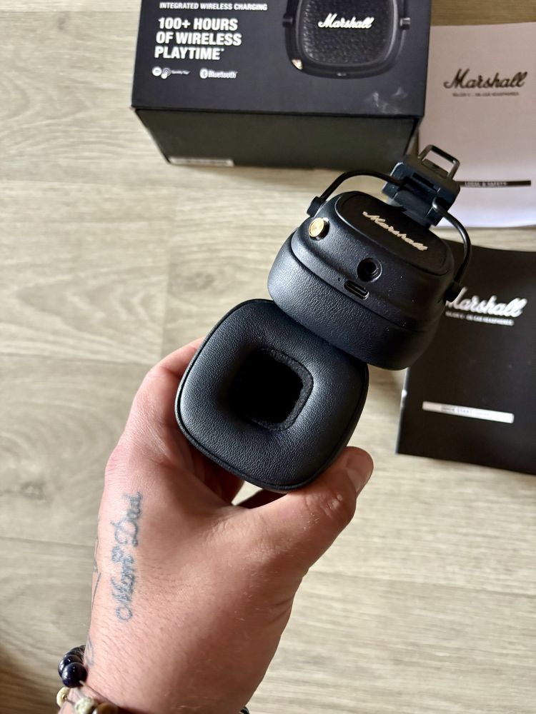 Наушники Marshall Major V Black Original