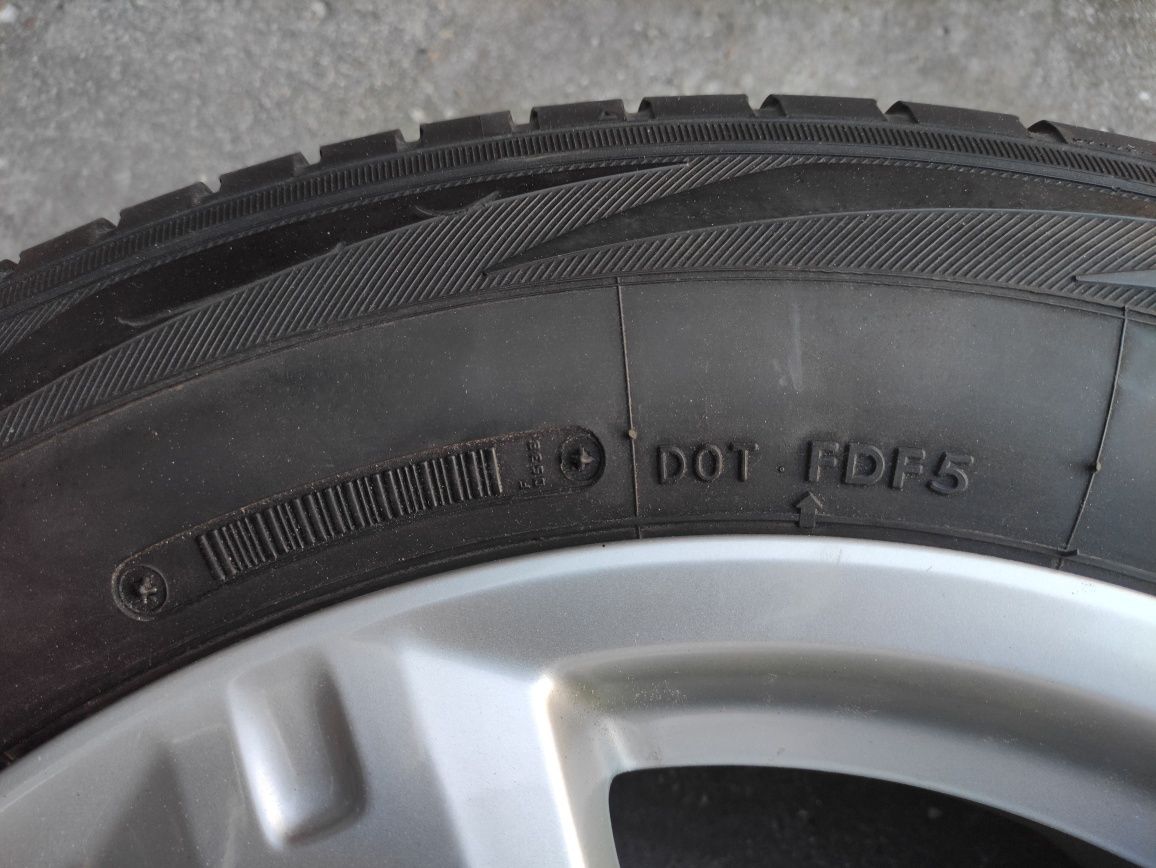 Koło 17x7, ET45 Toyota, dojazdowe zapasowe  225/65 r17