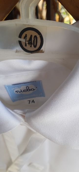 Sukienka +płaszczyk do chrztu dla dziewczynki r.74