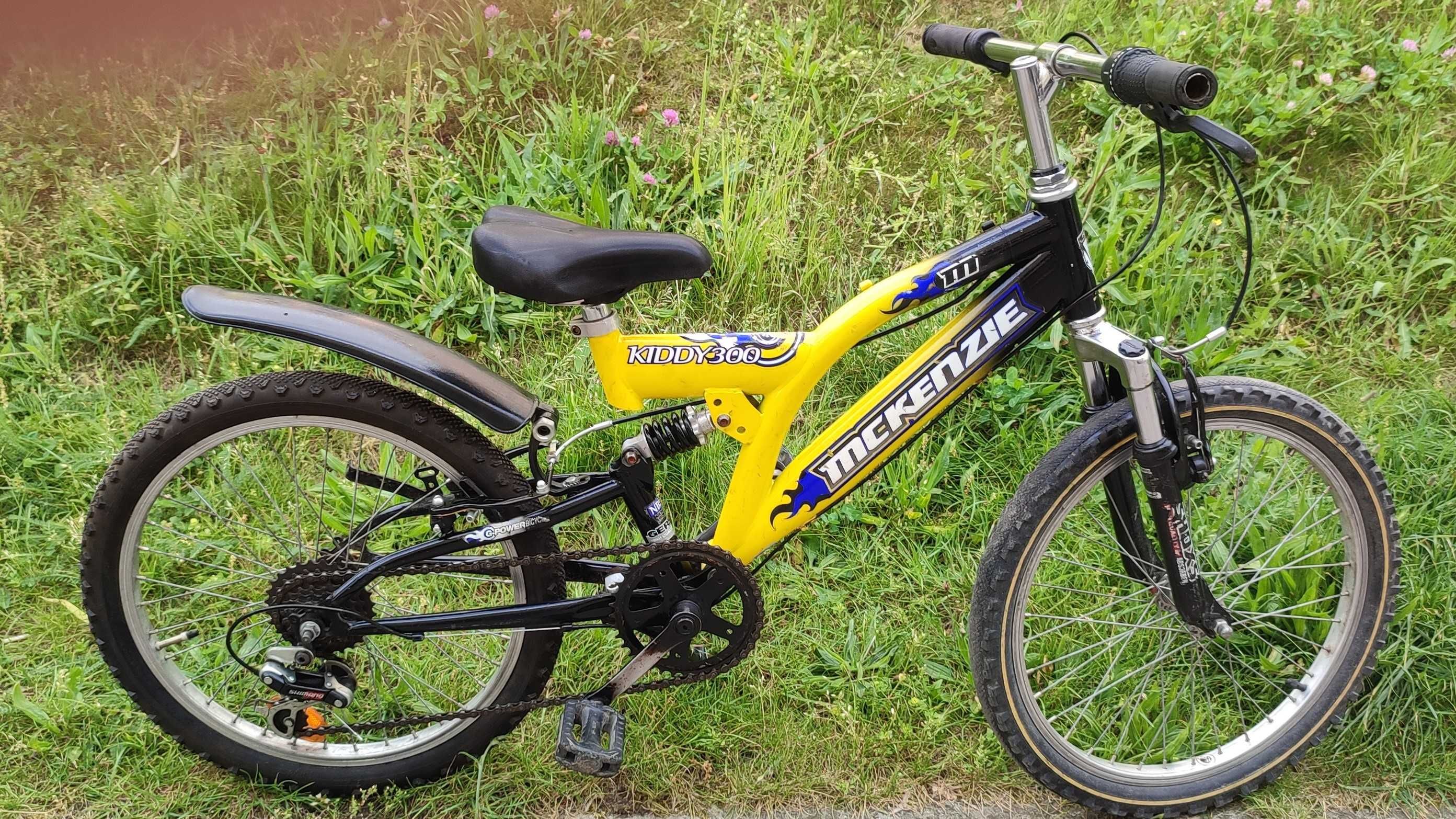 rower dziecięcy górski  20' amortyzowany przód i rama sprawny