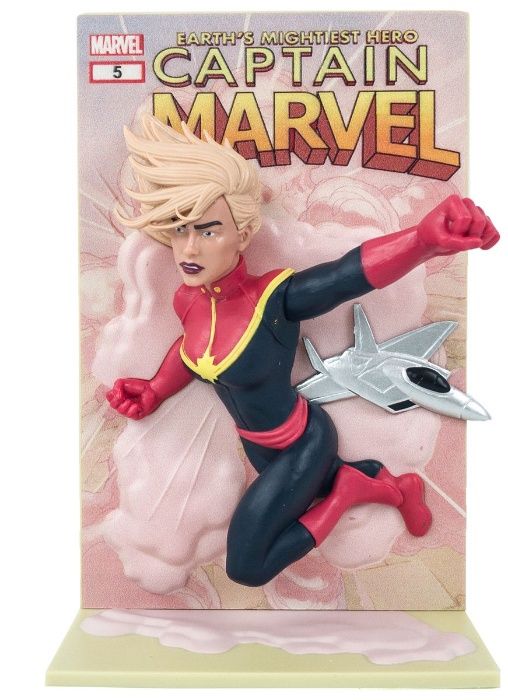 Figura Captain Marvel 3D Comic Standee