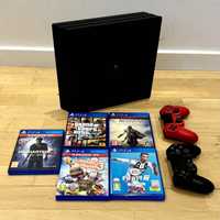 Playstation 4 Pro 1 TB + 2 x Pad + Gry