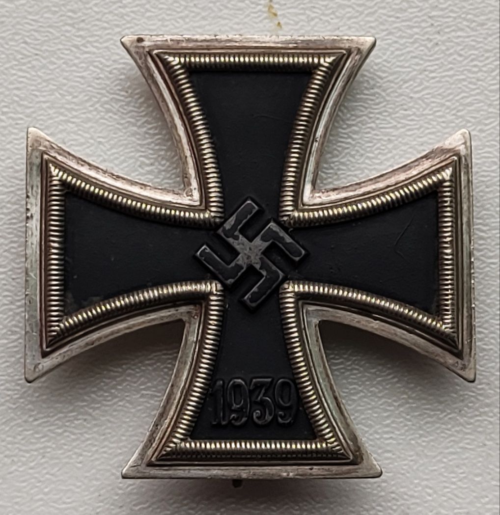 Німецький хрест 1 класу 1939 рік з тавром