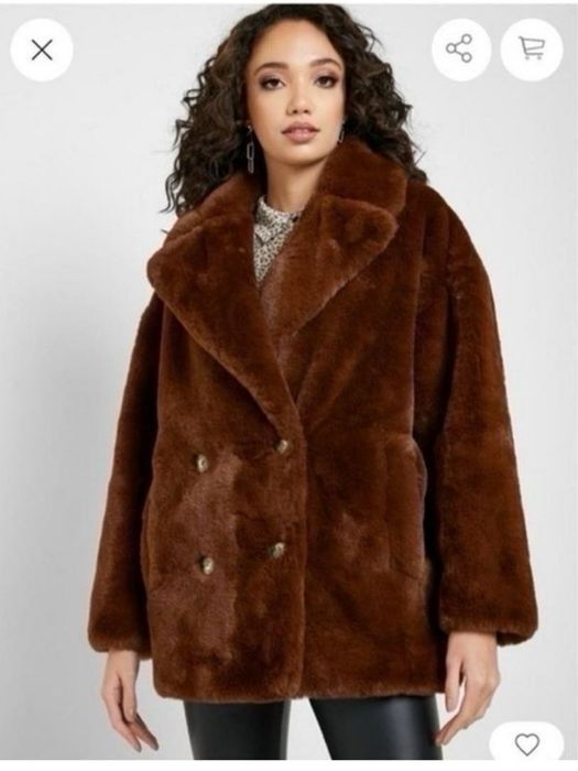 напівшубок плюшевий Topshop