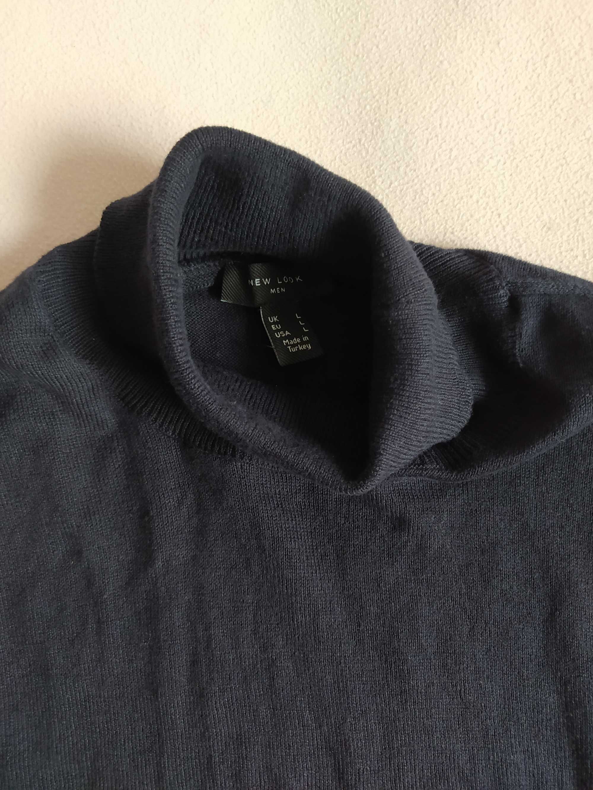 G by Guess męski kardigan New Look golf sweter cienki lekki L/XL