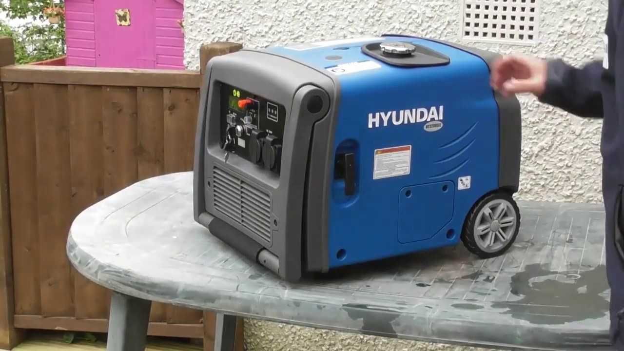 Agregat Prądotwórczy Hyundai 3200W Generator Falownikowy HY3200SEi D