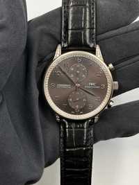 IWC Schaffhausen Biale zloto Diamenty