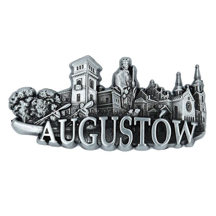 Magnes na lodówkę panorama Augustów
