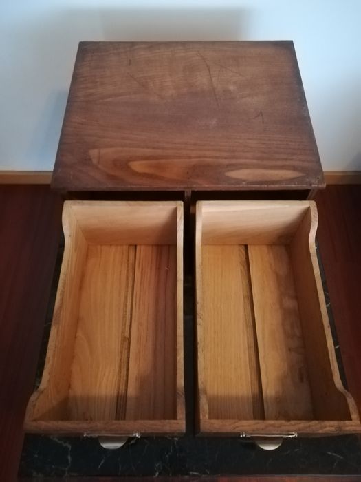 Armário Arquivador em Madeira Vintage