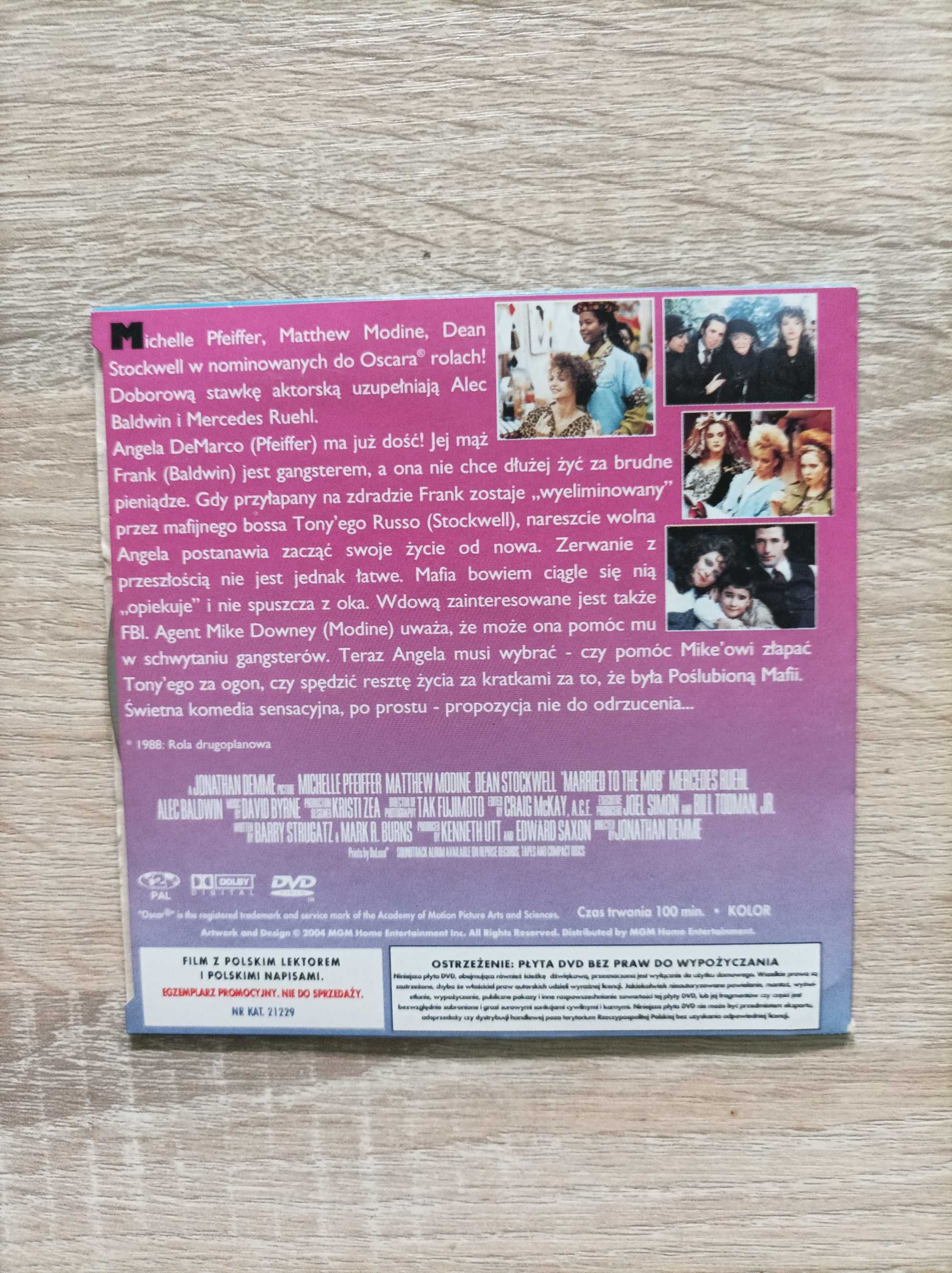Film DVD Poślubiona Mafii
