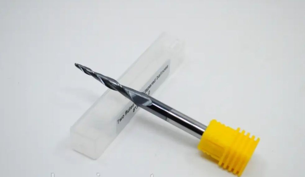 Фрези: Фреза конусна HRC55*R1*30.5C*6D*75L, Фреза  12*60* 150* 4f