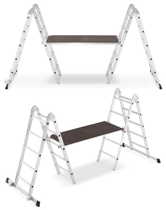 RUSZTOWANIE ALUMINIOWE jezdne DR2x5 wysokość robocza do 4,0 m