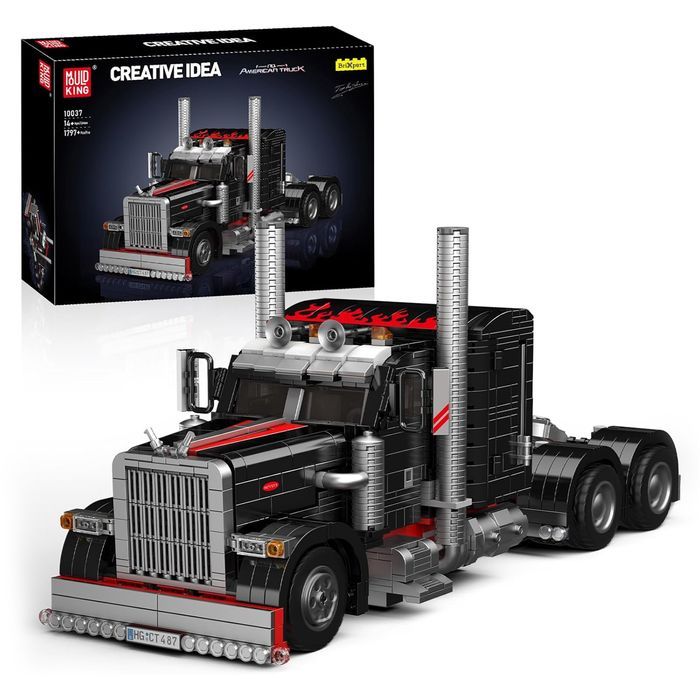 mould king 10037 ciężarówka american truck klocki konstrukcyjne