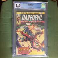 Daredevil 132 CGC 8.5 - 2nd appearance of Bullseye Marvel Comics