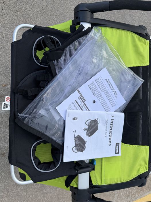 Atrelado para bicicleta Thule Chariot Cab 2