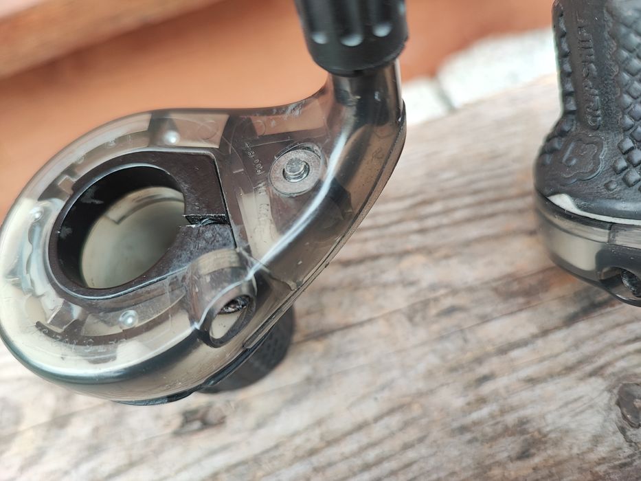 Manetki rowerowe Gripshift X-Ray SRT800 3X8 RETRO MTB