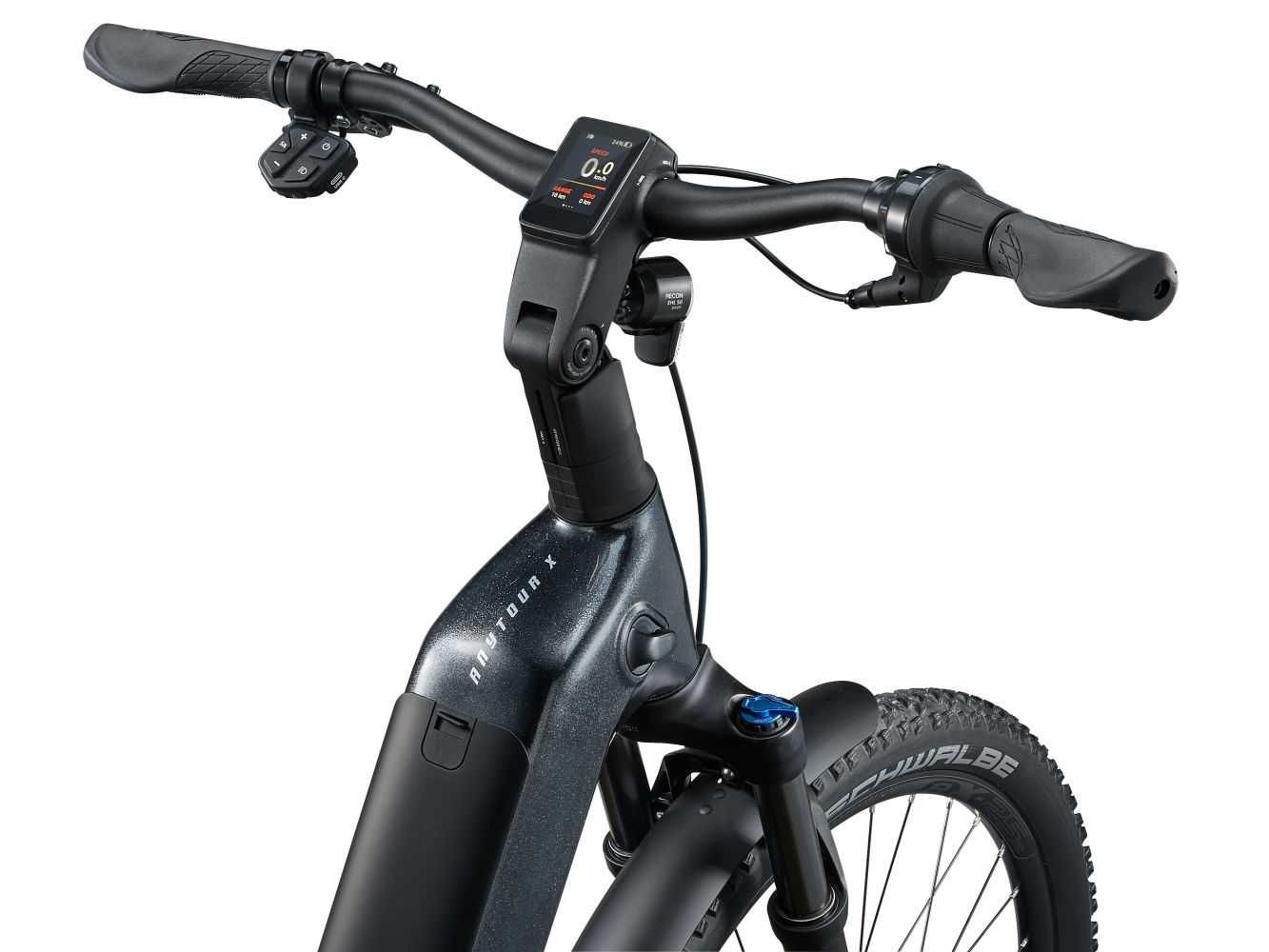 Nowy rower elektryczny Giant Anytour X E+ 2 S, M, L czarny 75Nm, 625Wh