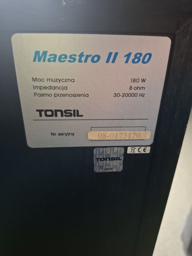 Kolumny podłogowe Tonsil Maestro II 180